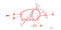 ANILLO(LADO) para Honda CIVIC 1.8 EXECUTIVE 5 Puertas 6 velocidades manual 2009