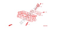 BOBINA DE ORIFICIO DE TAPON(1.4L) para Honda CIVIC 1.4 S 5 Puertas Transmisión Manual Inteligente 2010