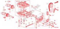 BOMBA DE ACEITE(DIESEL) para Honda CIVIC 2.2 EX 5 Puertas 6 velocidades manual 2010