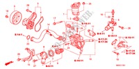 BOMBA DE AGUA(1.8L) para Honda CIVIC 1.8 ES 5 Puertas 6 velocidades manual 2009