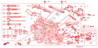 CONJ. DE CABLES DE MOTOR(1.8L) para Honda CIVIC 1.8 GT 5 Puertas 6 velocidades manual 2010
