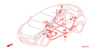 CONJUNTO DE ALAMBRES(LH)(2) para Honda CIVIC 1.8 SPORT 5 Puertas 5 velocidades automática 2010