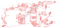 CONVERTIDOR(1.8L) para Honda CIVIC 1.8 GT 5 Puertas 6 velocidades manual 2010