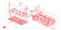 CULATA DE CILINDRO(DIESEL) para Honda CIVIC 2.2 SPORT 5 Puertas 6 velocidades manual 2010
