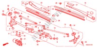 LIMPIAPARABRISAS(LH) para Honda CIVIC 1.8 GT 5 Puertas 6 velocidades manual 2010