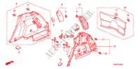 RECUBR. LADO PORTAEQU. para Honda CIVIC 1.8 SPORT 5 Puertas 6 velocidades manual 2010