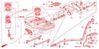 TANQUE DE COMBUSTIBLE(DIESEL) para Honda CIVIC 2.2 VXI 5 Puertas 6 velocidades manual 2010