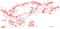 TUBERIA DE ESCAPE/SILENCIADOR(DIESEL)(1) para Honda CIVIC 2.2 GT 5 Puertas 6 velocidades manual 2010