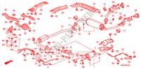 TUBERIA DE ESCAPE/SILENCIADOR(DIESEL)(2) para Honda CIVIC 2.2 SE 5 Puertas 6 velocidades manual 2009