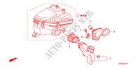 TUBO DE ADMISION DE AIRE(DIESEL) para Honda CIVIC 2.2 SE 5 Puertas 6 velocidades manual 2009