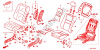 ASIENTO DELANTERO(DER.) para Honda CIVIC 1.4SPORT 5 Puertas Transmisión Manual Inteligente 2011
