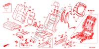 ASIENTO DELANTERO(IZQ.) para Honda CIVIC 1.4SPORT 5 Puertas Transmisión Manual Inteligente 2011