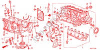 BLOQUE DE CILINDRO/COLECTOR DE ACEITE(1.4L) para Honda CIVIC 1.4GT 5 Puertas Transmisión Manual Inteligente 2011