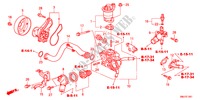 BOMBA DE AGUA(1.8L) para Honda CIVIC 1.8EXE 5 Puertas 5 velocidades automática 2011