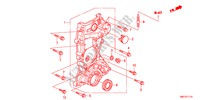 CAJA DE CADENA(1.4L) para Honda CIVIC 1.4GT 5 Puertas 6 velocidades manual 2011