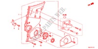 CAJA DE CADENA(DIESEL) para Honda CIVIC 2.2SPORT AUDIOLESS 5 Puertas 6 velocidades manual 2011