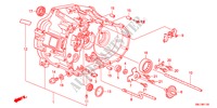 CAJA DE EMBRAGUE(DIESEL) para Honda CIVIC 2.2GT 5 Puertas 6 velocidades manual 2011