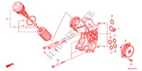 CAJA FILTRO ACEITE(DIESEL) para Honda CIVIC 2.2SE 5 Puertas 6 velocidades manual 2011