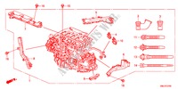 CONJ. DE CABLES DE MOTOR(DIESEL) para Honda CIVIC 2.2SPORT AUDIOLESS 5 Puertas 6 velocidades manual 2011