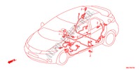 CONJUNTO DE ALAMBRES(LH)(2) para Honda CIVIC 1.4SPORT LPG 5 Puertas 6 velocidades manual 2011