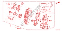 CONTROL DE CALEFACTOR(LH) para Honda CIVIC 1.8EXE 5 Puertas 6 velocidades manual 2011