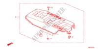 CUBIERTA DE MOTOR(1.8L) para Honda CIVIC 1.8S 5 Puertas 5 velocidades automática 2011