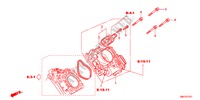 CUERPO MARIPOSA GASES(1.8L) para Honda CIVIC 1.8COMFORT 5 Puertas 6 velocidades manual 2011