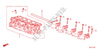 CULATA DE CILINDRO(1.4L) para Honda CIVIC 1.4COMFORT 5 Puertas Transmisión Manual Inteligente 2011