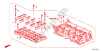 CULATA DE CILINDRO(DIESEL) para Honda CIVIC 2.2SPORT 5 Puertas 6 velocidades manual 2011