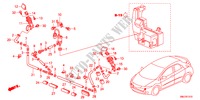 LAVADOR DE FARO DELANTERO para Honda CIVIC 2.2ES 5 Puertas 6 velocidades manual 2011