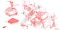 LIMPIADOR DE AIRE(1.4L) para Honda CIVIC 1.4SPORT 5 Puertas Transmisión Manual Inteligente 2011