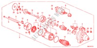 MOTOR DE ARRANQUE(1.4L) para Honda CIVIC 1.4SPORT LPG 5 Puertas 6 velocidades manual 2011