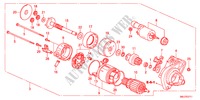 MOTOR DE ARRANQUE(1.8L) para Honda CIVIC 1.8SPORT 5 Puertas 6 velocidades manual 2011