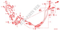 PALANCA DE CAMBIO(MT)(RH) para Honda CIVIC 2.2GT 5 Puertas 6 velocidades manual 2011