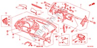PANEL DE INSTRUMENTO(LH) para Honda CIVIC 1.8SPORT 5 Puertas 5 velocidades automática 2011