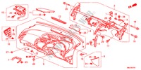 PANEL DE INSTRUMENTO(RH) para Honda CIVIC 2.2SE 5 Puertas 6 velocidades manual 2011