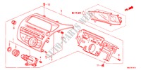 RADIO AUTOMATICA(RH)(2) para Honda CIVIC 1.4GT 5 Puertas Transmisión Manual Inteligente 2011
