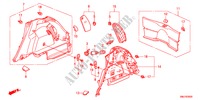 RECUBR. LADO PORTAEQU. para Honda CIVIC 1.4SPORT 5 Puertas Transmisión Manual Inteligente 2011