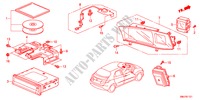 SISTEMA DE NAVEGACION(RH) para Honda CIVIC 1.4GT 5 Puertas Transmisión Manual Inteligente 2011