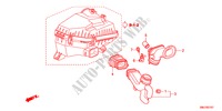 TUBO DE ADMISION DE AIRE(DIESEL) para Honda CIVIC 2.2EXE 5 Puertas 6 velocidades manual 2011