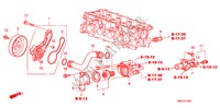 BOMBA DE AGUA(1.4L) para Honda CIVIC 1.4 TYPE S 3 Puertas 6 velocidades manual 2009