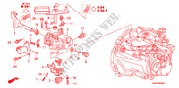 BRAZO DE CAMBIO/PALANCA DE CAMBIO (1.4L) (1.8L) para Honda CIVIC 1.4 TYPE S 3 Puertas 6 velocidades manual 2009
