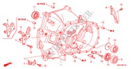 CAJA DE EMBRAGUE(1.4L) para Honda CIVIC 1.4 TYPE S 3 Puertas Transmisión Manual Inteligente 2009