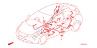 CONJUNTO DE ALAMBRES(RH)(2) para Honda CIVIC 2.2 TYPE S 3 Puertas 6 velocidades manual 2009