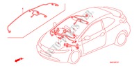 CONJUNTO DE ALAMBRES(RH)(4) para Honda CIVIC 1.8 TYPE S 3 Puertas Transmisión Manual Inteligente 2009