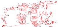 CONVERTIDOR(1.8L) para Honda CIVIC 1.8 BASE 3 Puertas 6 velocidades manual 2007