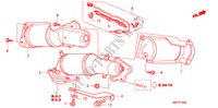 CONVERTIDOR(DIESEL) para Honda CIVIC 2.2 BASE 3 Puertas 6 velocidades manual 2008