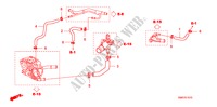MANGUERA DE AGUA(1.8L) para Honda CIVIC 1.8 BASE 3 Puertas Transmisión Manual Inteligente 2007