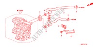 MANGUERA DE AGUA(RH)(1.8L) para Honda CIVIC 1.8 BASE 3 Puertas Transmisión Manual Inteligente 2008