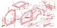 PANELES EXTERIORES/PANEL TRASERO para Honda CIVIC 2.0 TYPE R 3 Puertas 6 velocidades manual 2007